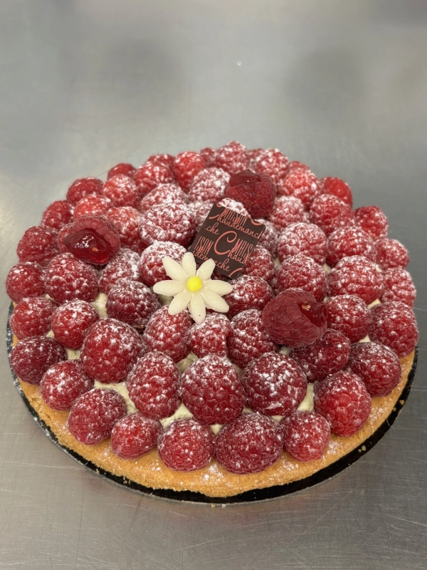 Image La tarte fraises ou framboises