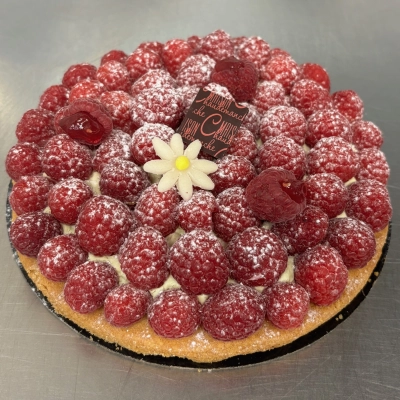 Image La tarte fraises ou framboises